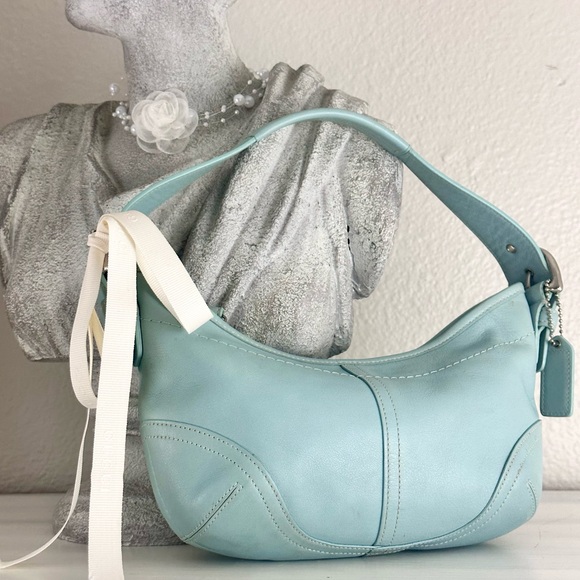 Vintage Coach Buckle Shoulder Bag - Picture 2 of 16